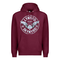 Burgundy linyrd skynyrd Premium Hoodie - artisFamous