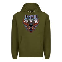 Army Green linyrd skynyrd Premium Hoodie - artisFamous