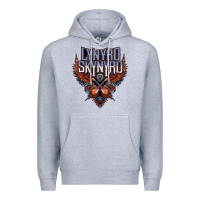 Heather Grey linyrd skynyrd Premium Hoodie - artisFamous