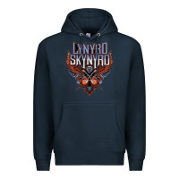 Navy linyrd skynyrd Premium Hoodie - artisFamous