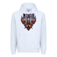 White linyrd skynyrd Premium Hoodie - artisFamous