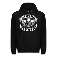 Black linyrd skynyrd Premium Hoodie - artisFamous