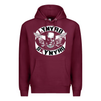 Burgundy linyrd skynyrd Premium Hoodie - artisFamous