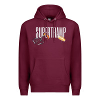 Burgundy supertramp Premium Hoodie - artisFamous