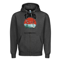 Charcoal Heather Tokyo Zipper Hoodie - Bettercallsaul