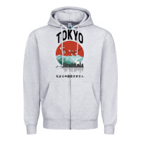 Heather Grey Tokyo Zipper Hoodie - Bettercallsaul