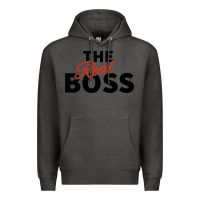 Charcoal Heather the real boss matching couple Premium Hoodie - artisFamous