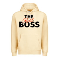 Pina Colada the real boss matching couple Premium Hoodie - artisFamous
