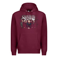 Burgundy shenandoah Premium Hoodie - artisFamous
