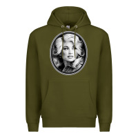 Army Green All I Want for Christmas Is You Jesus Christ My A Lord , Premium Hoodie - artisFamous