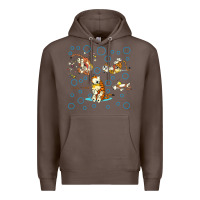 Coffee calvin and hobbes Premium Hoodie - artisFamous