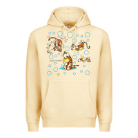 Pina Colada calvin and hobbes Premium Hoodie - artisFamous