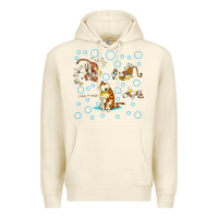 Sandshell calvin and hobbes Premium Hoodie - artisFamous