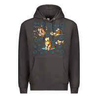 Smoke calvin and hobbes Premium Hoodie - artisFamous