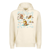 Tofu calvin and hobbes Premium Hoodie - artisFamous
