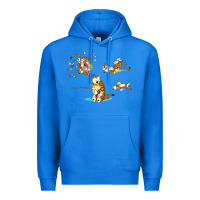 True Royal calvin and hobbes Premium Hoodie - artisFamous