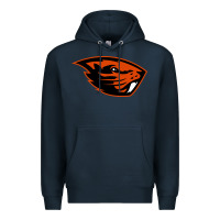 Navy oregon merch tee Premium Hoodie - artisFamous