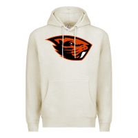 Oatmeal Heather oregon merch tee Premium Hoodie - artisFamous