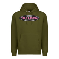 Army Green Resto Taco Cabana Premium Hoodie - artisFamous
