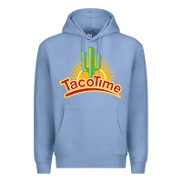 Colony Blue Resto Tacotime Premium Hoodie - artisFamous