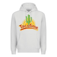 Dove Grey Resto Tacotime Premium Hoodie - artisFamous