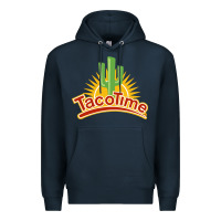 Navy Resto Tacotime Premium Hoodie - artisFamous