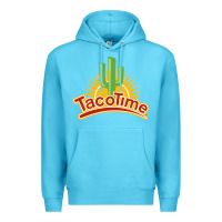 Ocean Blue Resto Tacotime Premium Hoodie - artisFamous