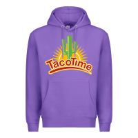 Purple Resto Tacotime Premium Hoodie - artisFamous