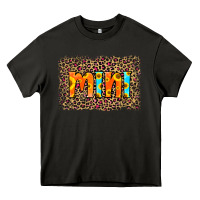 Asphalt Leopard Sunflower Mimi Heavy Core Tee - RanaPortraitStore