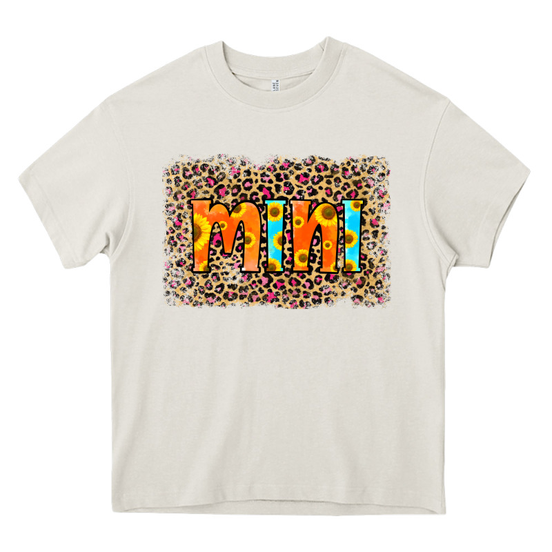 Leopard Sunflower Mimi Heavy Core Tee by RanaPortraitStore | Teevron
