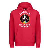 Cardinal liberals for gay space socialism Premium Hoodie - artisFamous
