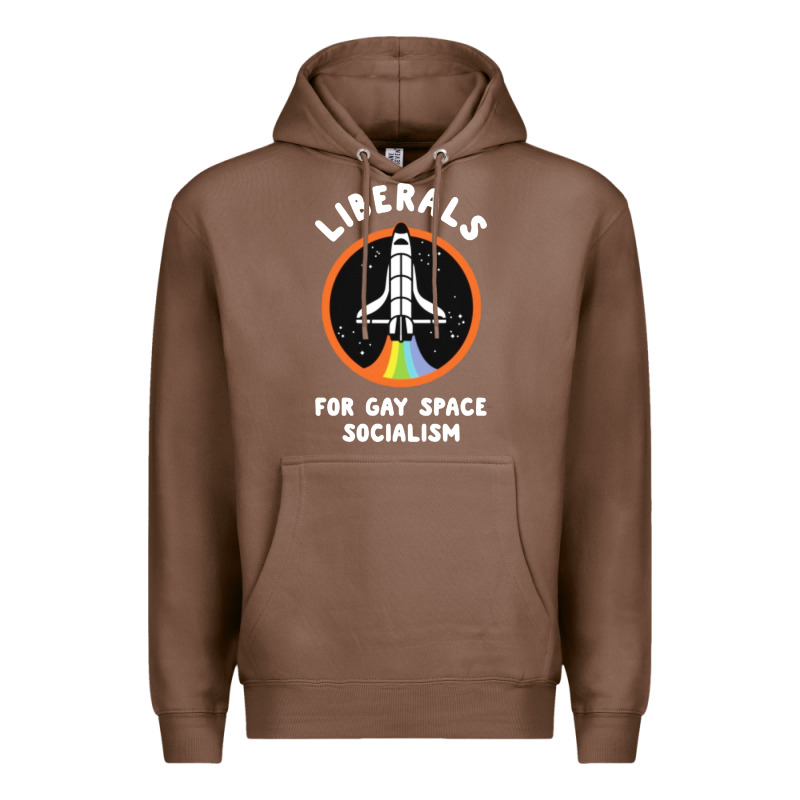 Liberals For Gay Space Socialism Premium Hoodie by artisFamous | Teevron