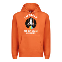 Carrot liberals for gay space socialism Premium Hoodie - artisFamous