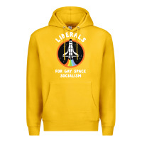 Lemon liberals for gay space socialism Premium Hoodie - artisFamous