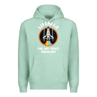Seafoam liberals for gay space socialism Premium Hoodie - artisFamous