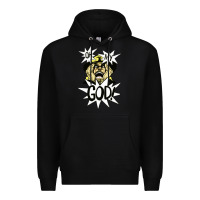 Black oh my god Premium Hoodie - artisFamous
