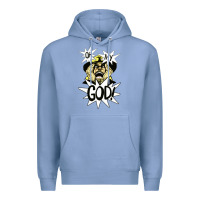 Colony Blue oh my god Premium Hoodie - artisFamous