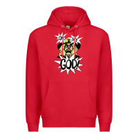 Red oh my god Premium Hoodie - artisFamous