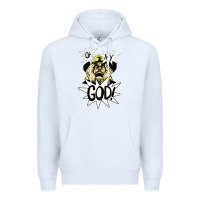 White oh my god Premium Hoodie - artisFamous