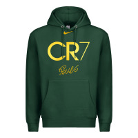 Sports Green cr7 graphic Premium Hoodie - artisFamous