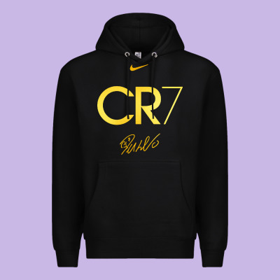 Cr7 Graphic Premium Hoodie Designed By Artisfamous