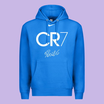 Cr7 Graphic Premium Hoodie Designed By Artisfamous
