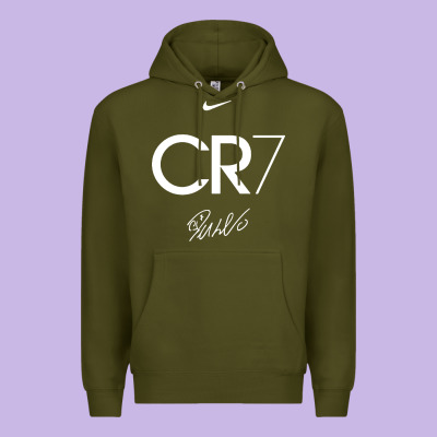 Cr7 Graphic Premium Hoodie Designed By Artisfamous