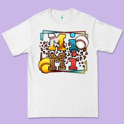 Baseball And Softball Mimi Premium Tee Designed By Lillyallendesigns