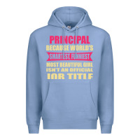 Colony Blue principal funniest isn't a jobtitle Premium Hoodie - artisFamous