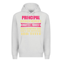 Dove Grey principal funniest isn't a jobtitle Premium Hoodie - artisFamous