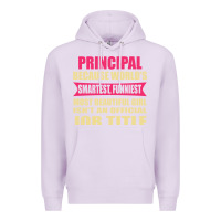 Lilac principal funniest isn't a jobtitle Premium Hoodie - artisFamous