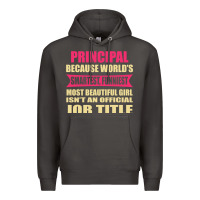 Smoke principal funniest isn't a jobtitle Premium Hoodie - artisFamous