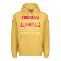 Antique Gold principal funniest isn't a jobtitle Premium Hoodie - artisFamous