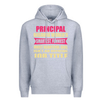 Heather Grey principal funniest isn't a jobtitle Premium Hoodie - artisFamous